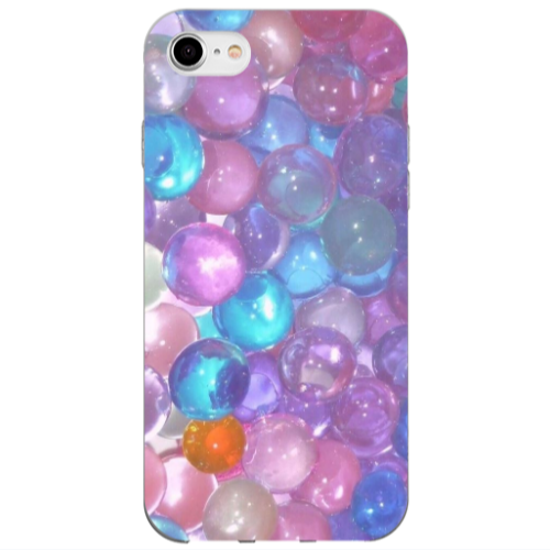 Apple iPhone SE 2020 Gel balls Transparent Silicone TPU Θήκη