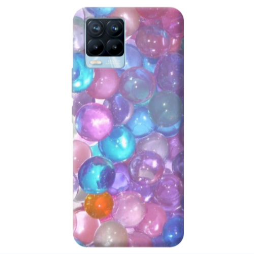 Realme 8 Pro Gel balls Transparent Silicone TPU Θήκη