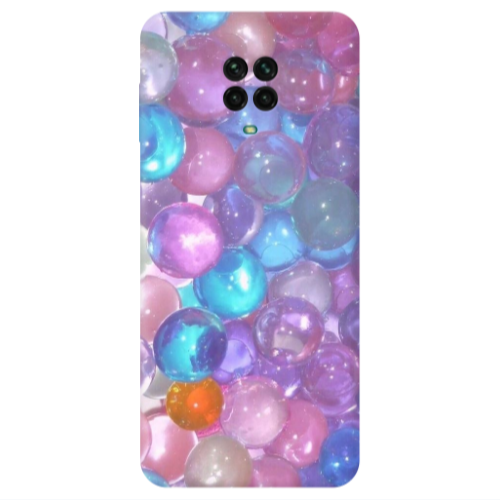 Xiaomi Redmi Note 9S Gel balls Transparent Silicone TPU Θήκη