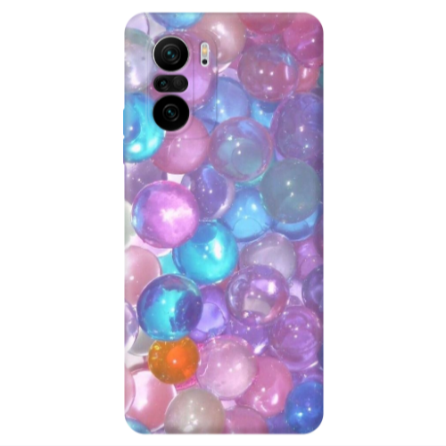 Xiaomi Poco F3 Gel balls Transparent Silicone TPU Θήκη