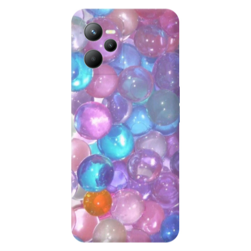 Realme C35 Gel balls Transparent Silicone TPU Θήκη