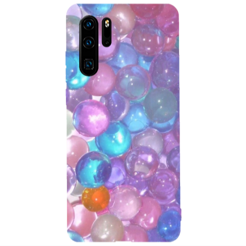 Huawei P30 Pro Gel balls Transparent Silicone TPU Θήκη