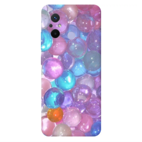 Xiaomi Redmi 12C Gel balls Transparent Silicone TPU Θήκη