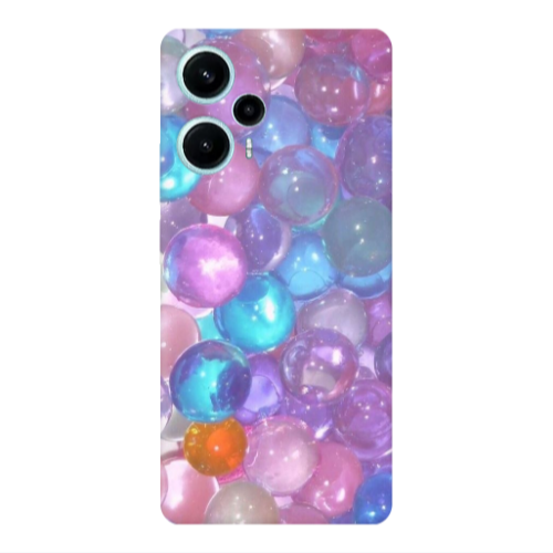 Xiaomi Poco F5 Gel balls Transparent Silicone TPU Θήκη