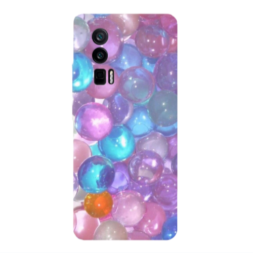 Xiaomi Poco F5 Pro Gel balls Transparent Silicone TPU Θήκη