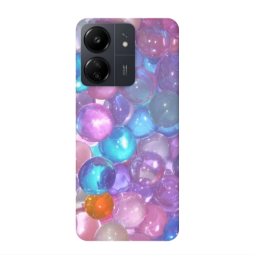 Xiaomi Redmi 13C Gel balls Transparent Silicone TPU Θήκη