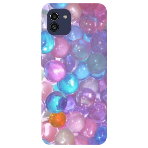 Samsung A03 Gel balls Transparent Silicone TPU Θήκη
