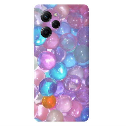 Xiaomi Poco X5 Pro Gel balls Transparent Silicone TPU Θήκη