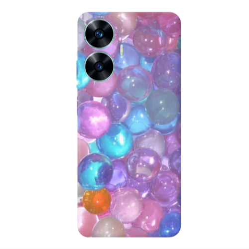 Realme C55 Gel balls Transparent Silicone TPU Θήκη
