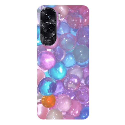 Honor 90 Lite 5G Gel balls Transparent Silicone TPU Θήκη