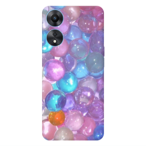 Oppo A 98 Gel balls Transparent Silicone TPU Θήκη