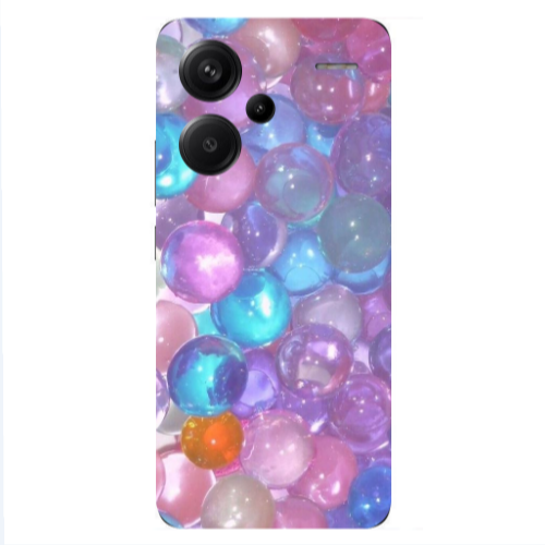 Xiaomi Redmi Note 13 Pro+ 5G  Gel balls Transparent Silicone TPU Θήκη