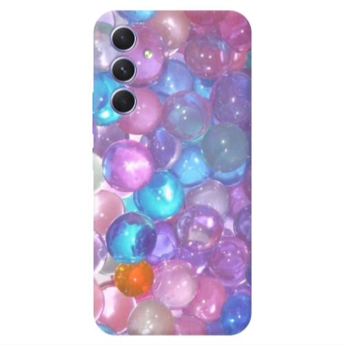 Samsung A55 Gel balls Transparent Silicone TPU Θήκη