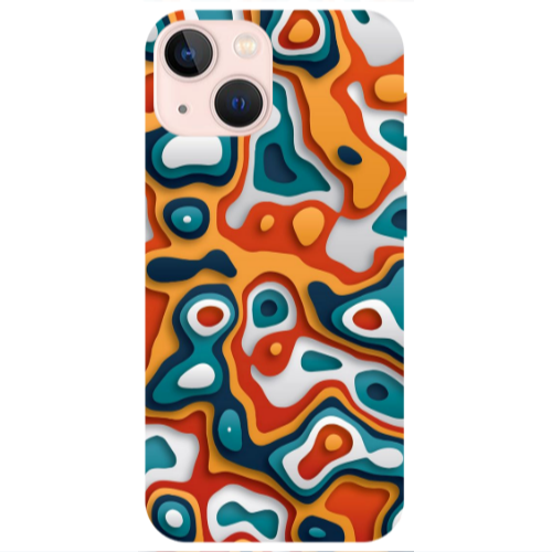 Apple iPhone 13 Lakes Transparent Silicone TPU Θήκη