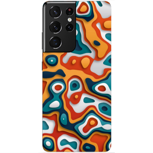 Samsung S21 Ultra Lakes Transparent Silicone TPU Θήκη