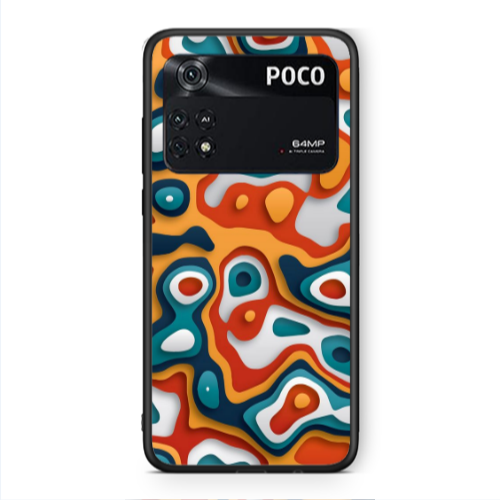 Xiaomi Poco M4 Pro 4G Lakes Black Glossy Θήκη