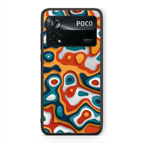 Xiaomi Poco X4 Pro Lakes Black Glossy Θήκη