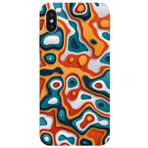 Apple iPhone Xs Lakes Transparent Silicone TPU Θήκη