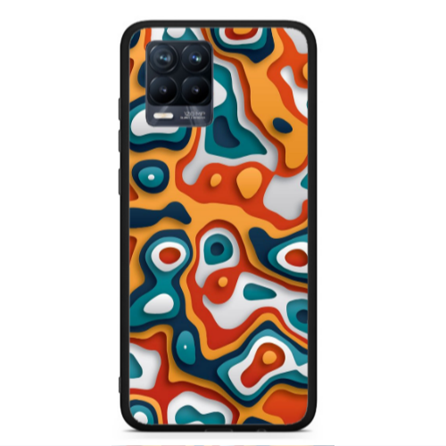 Realme 8  Lakes Black Glossy Θήκη