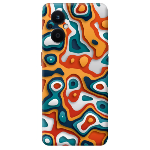 Oppo Reno 7 Lite Lakes Transparent Silicone TPU Θήκη