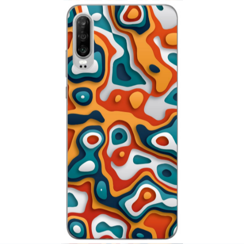 Huawei P30 Lakes Transparent Silicone TPU Θήκη