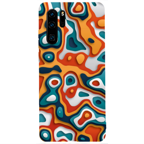Huawei P30 Pro Lakes Transparent Silicone TPU Θήκη