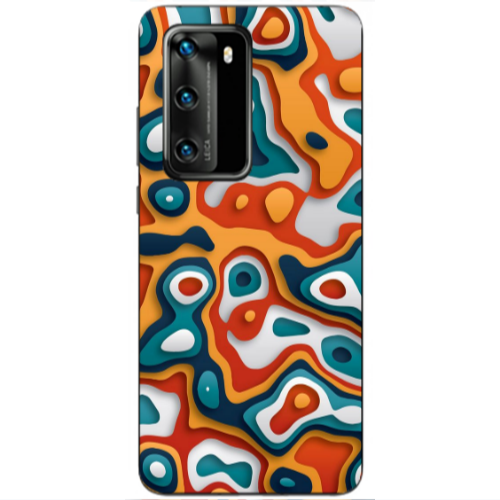Huawei P40 Lakes Transparent Silicone TPU Θήκη