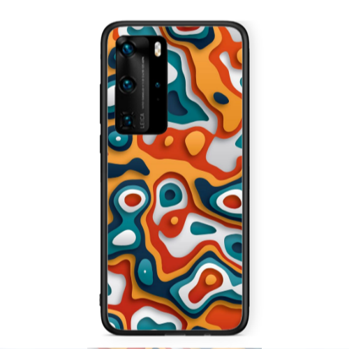 Huawei P40 Pro Lakes Black Glossy Θήκη