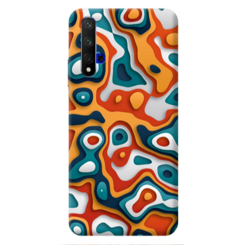 Huawei Nova 5 T Lakes Transparent Silicone TPU Θήκη