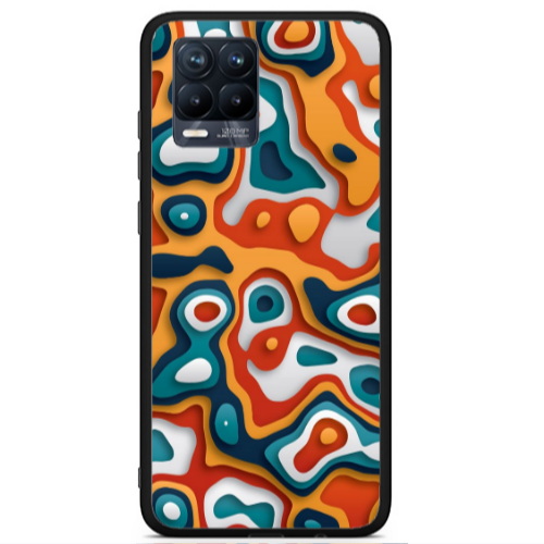 Realme 8 i Lakes Black Glossy Θήκη