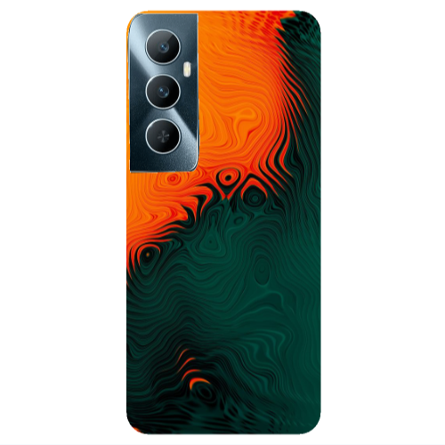 Realme C65 Volcanic Transparent Silicone TPU Θήκη