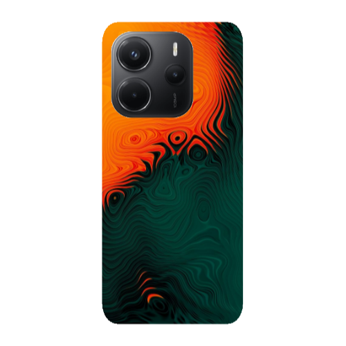 Xiaomi Redmi Note 14 Volcanic Transparent Silicone TPU Θήκη