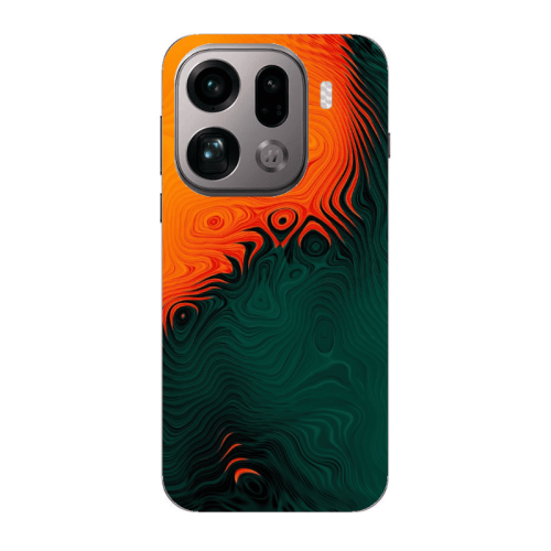 Oppo Find X9 Pro Volcanic Transparent Silicone TPU Θήκη