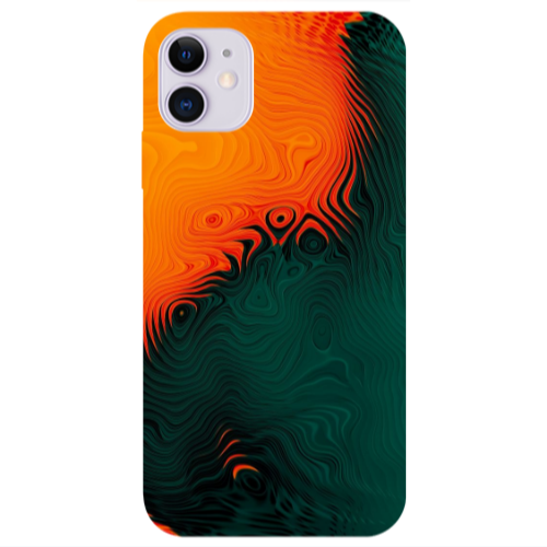 Apple iPhone 11  Volcanic Transparent Silicone TPU Θήκη