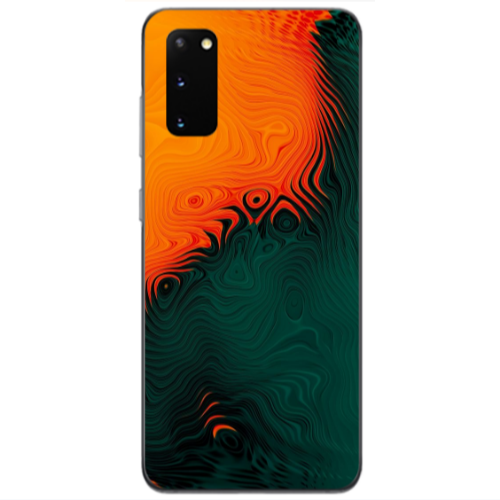 Samsung S20 Volcanic Transparent Silicone TPU Θήκη