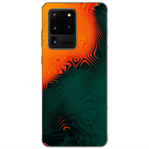 Samsung S20 Ultra Volcanic Transparent Silicone TPU Θήκη