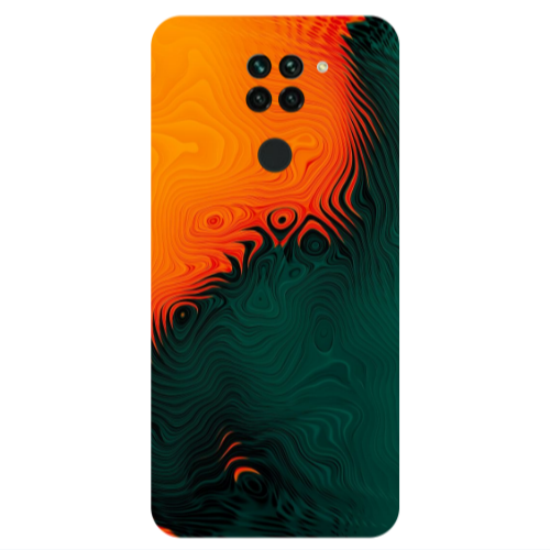 Xiaomi Redmi Note 9 Volcanic Transparent Silicone TPU Θήκη