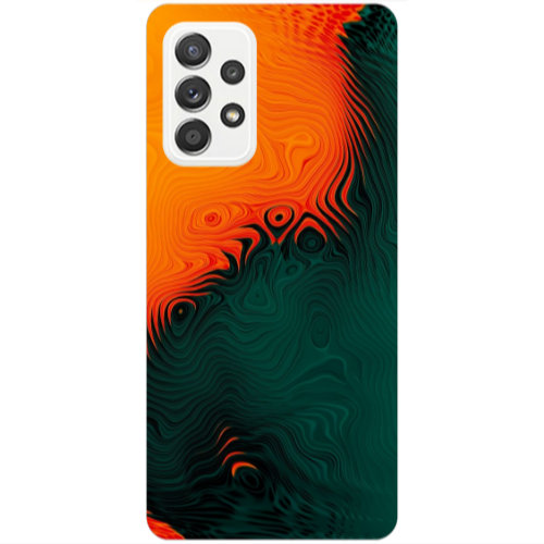 Samsung A53 Volcanic Transparent Silicone TPU Θήκη