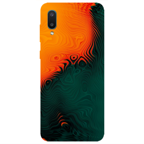 Samsung A02 Volcanic Transparent Silicone TPU Θήκη
