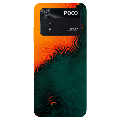 Xiaomi Poco M4 Pro 4G Volcanic Transparent Silicone TPU Θήκη