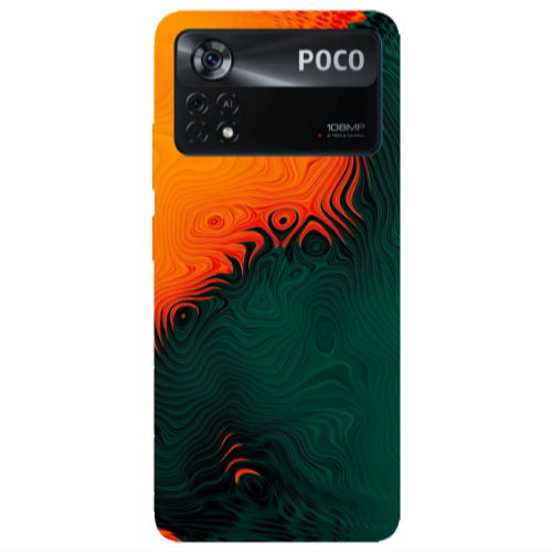 Xiaomi Poco X4 Pro Volcanic Transparent Silicone TPU Θήκη