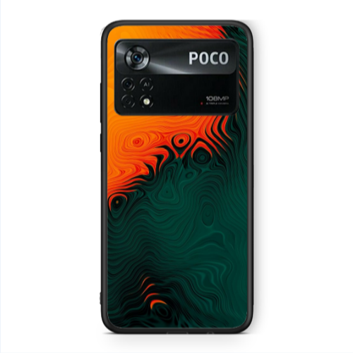 Xiaomi Poco X4 Pro Volcanic Black Glossy Θήκη