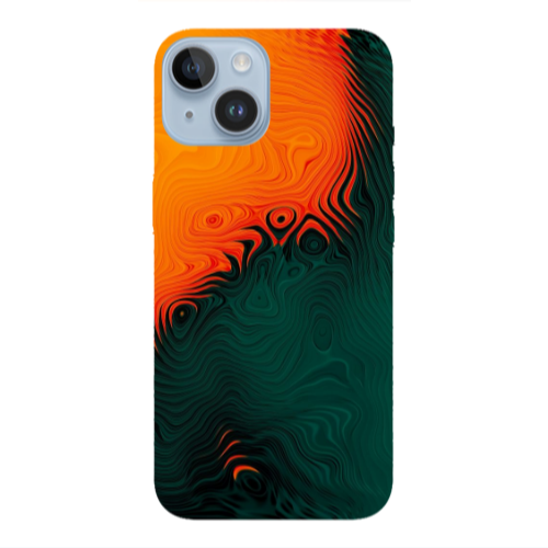 Apple iPhone 14 Plus Volcanic Transparent Silicone TPU Θήκη