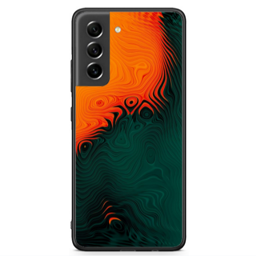 Samsung S21 FE Volcanic Black Glossy Θήκη
