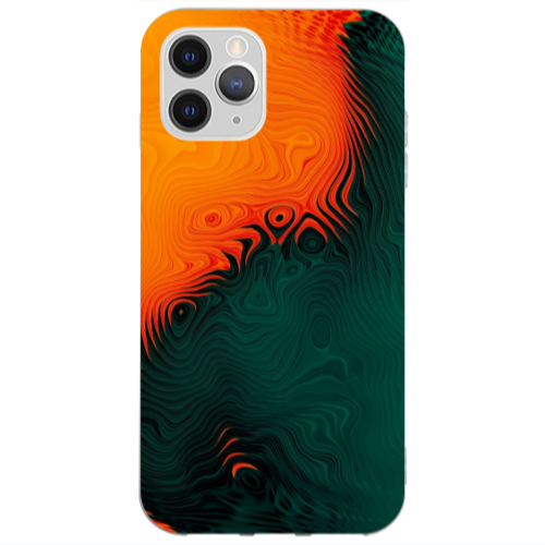 Apple iPhone 13 Pro Volcanic Transparent Silicone TPU Θήκη