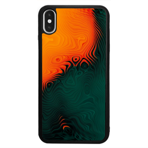 Apple iPhone Xs Max Volcanic Black Glossy Θήκη