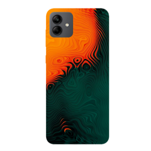 Samsung A04 Volcanic Transparent Silicone TPU Θήκη