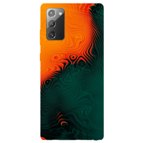 Samsung Note 20 Volcanic Transparent Silicone TPU Θήκη