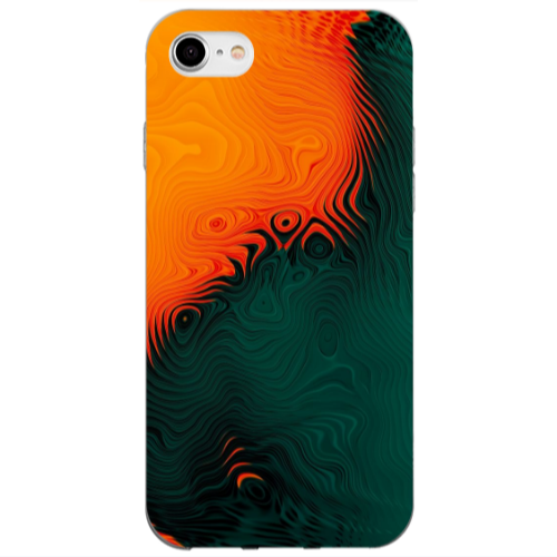 Apple iPhone SE 2020 Volcanic Transparent Silicone TPU Θήκη