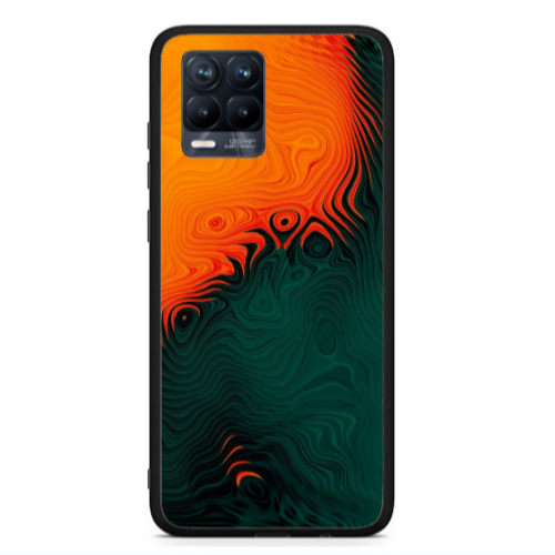 Realme 8  Volcanic Black Glossy Θήκη